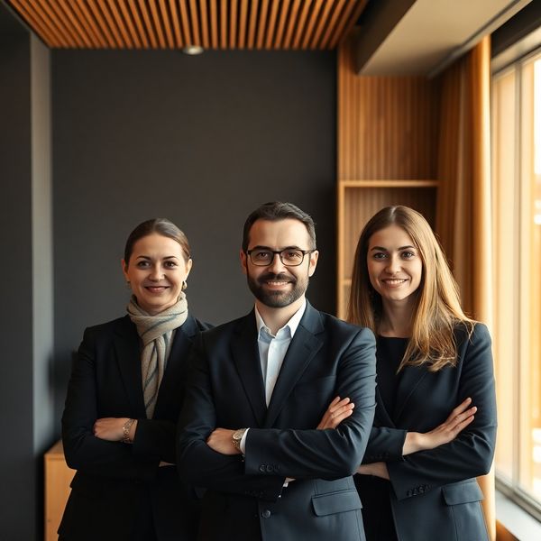 Portret editorial al echipei AdvisoryLogic